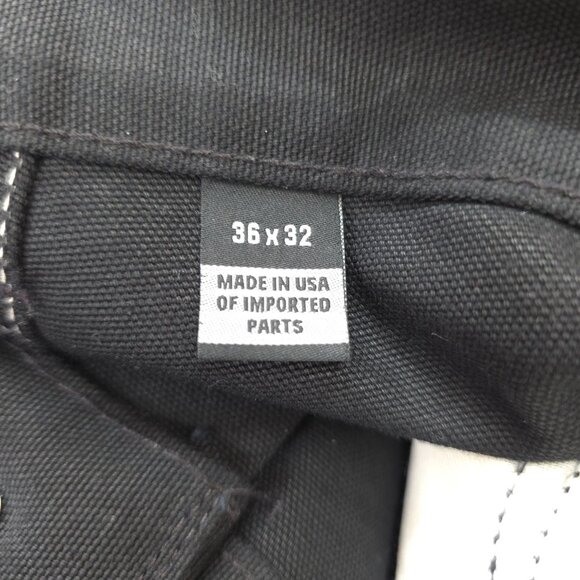 Carhartt Loose Fit Firm Duck Double-Front Utility Work Pants 36x32 Straight Leg - Picture 5 of 12